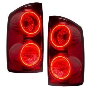 Dodge Ram Tail Light Assemblies - ORACLE Lighting - SMD - White - `07-`08
